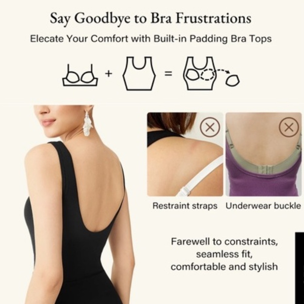 OGL Brami Eco Skin Kiss Smooth Contour Tank Midi Dress☕️ - Picture 3 of 7